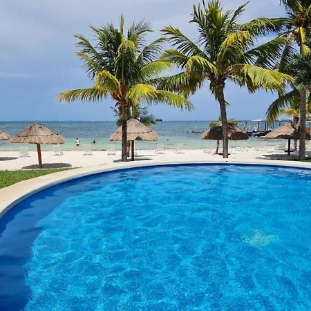 Oceanfront Condo At Unique Location 坎昆 外观 照片