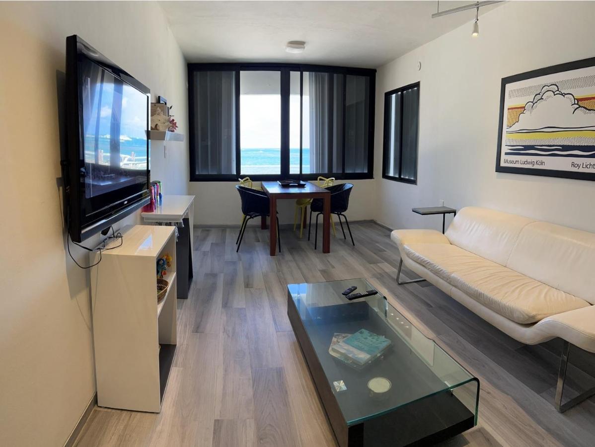 Oceanfront Condo At Unique Location 坎昆 外观 照片