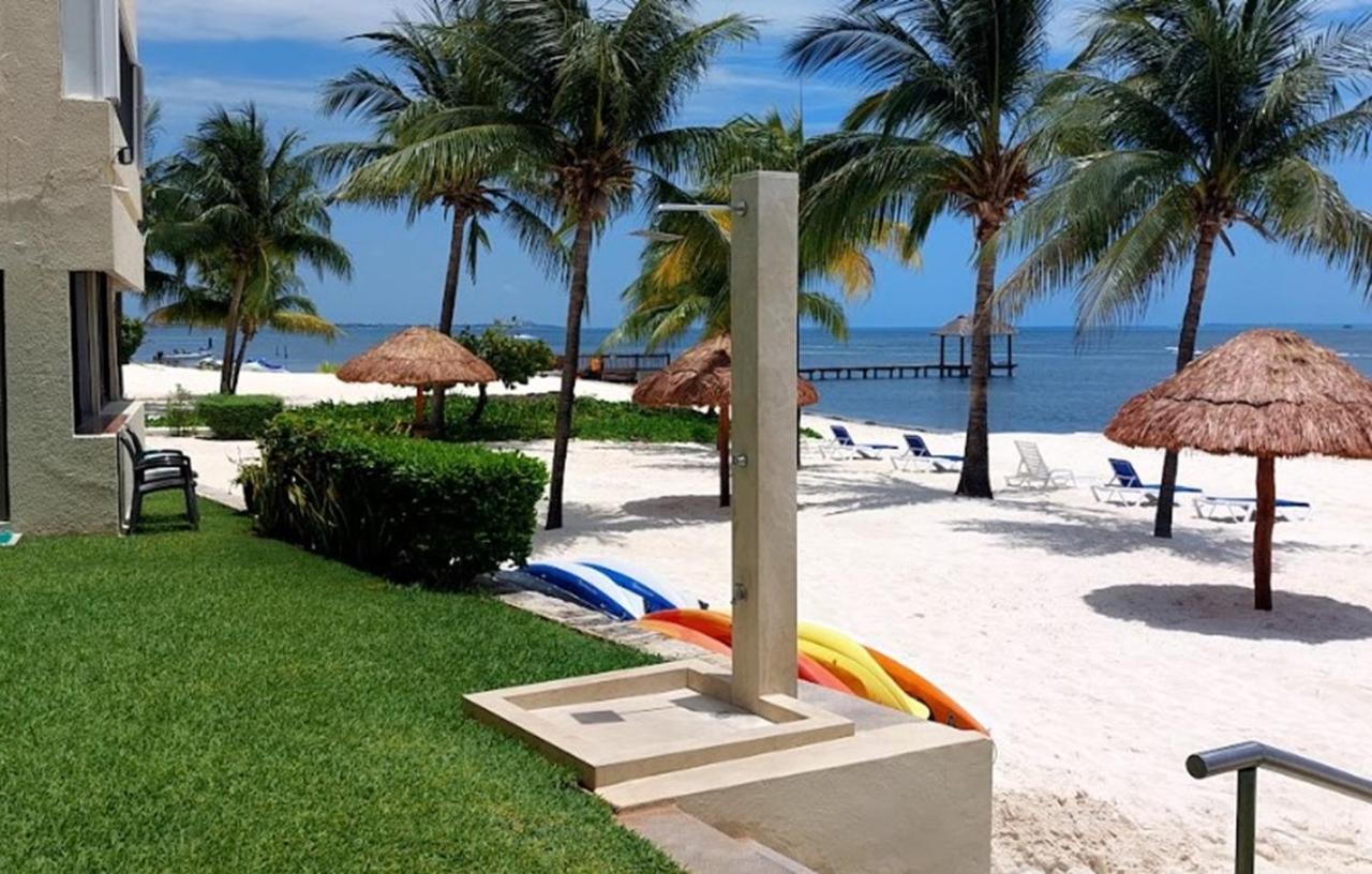 Oceanfront Condo At Unique Location 坎昆 外观 照片